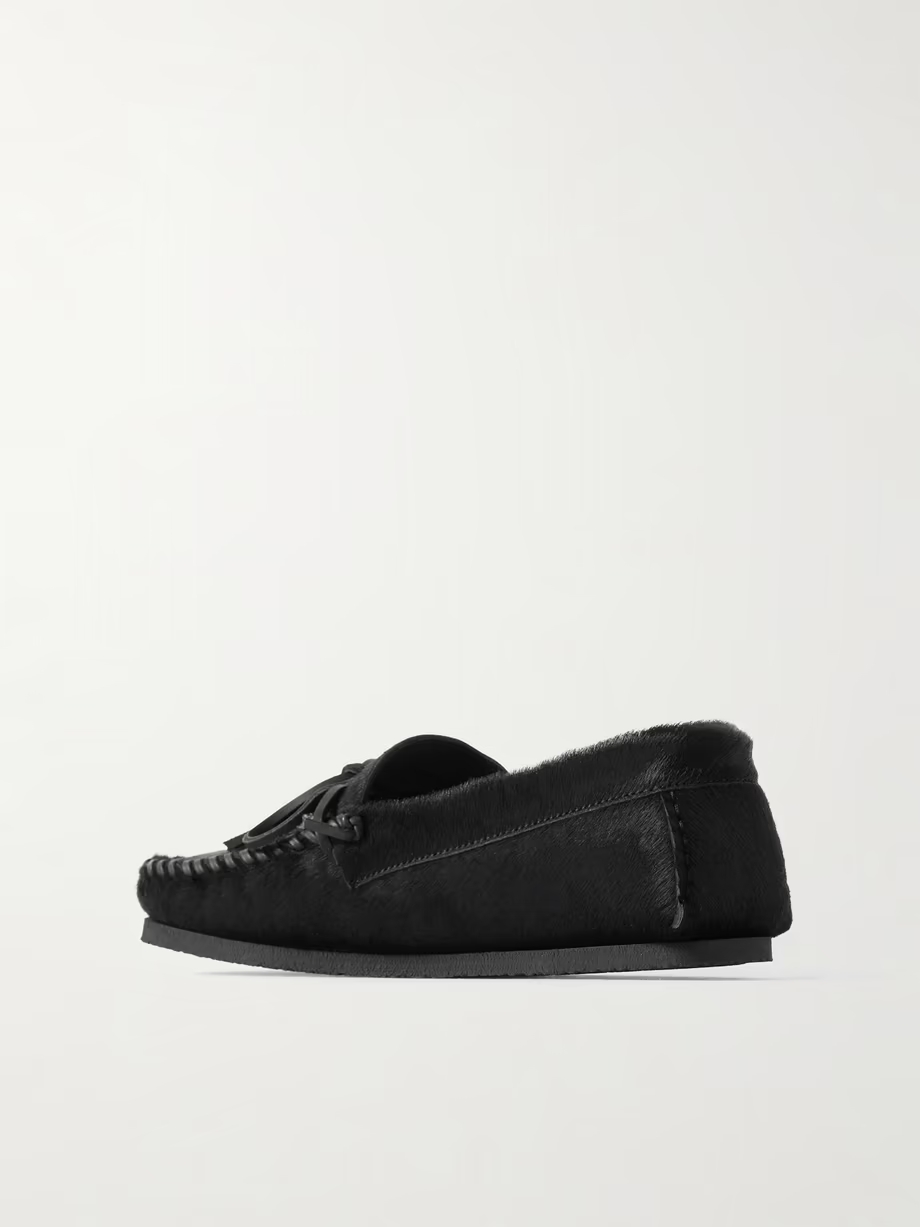 Fitza calf hair loafers