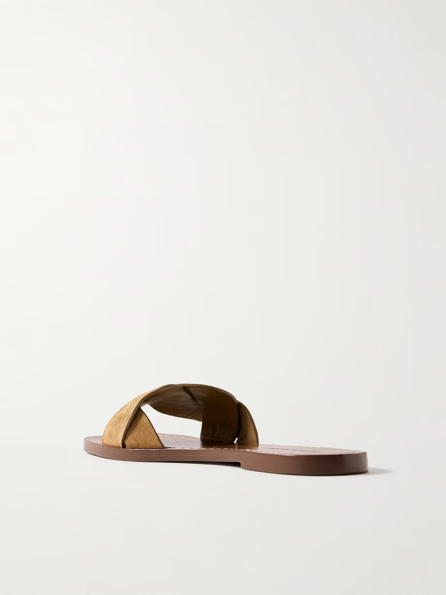 Willajo woven suede sandals