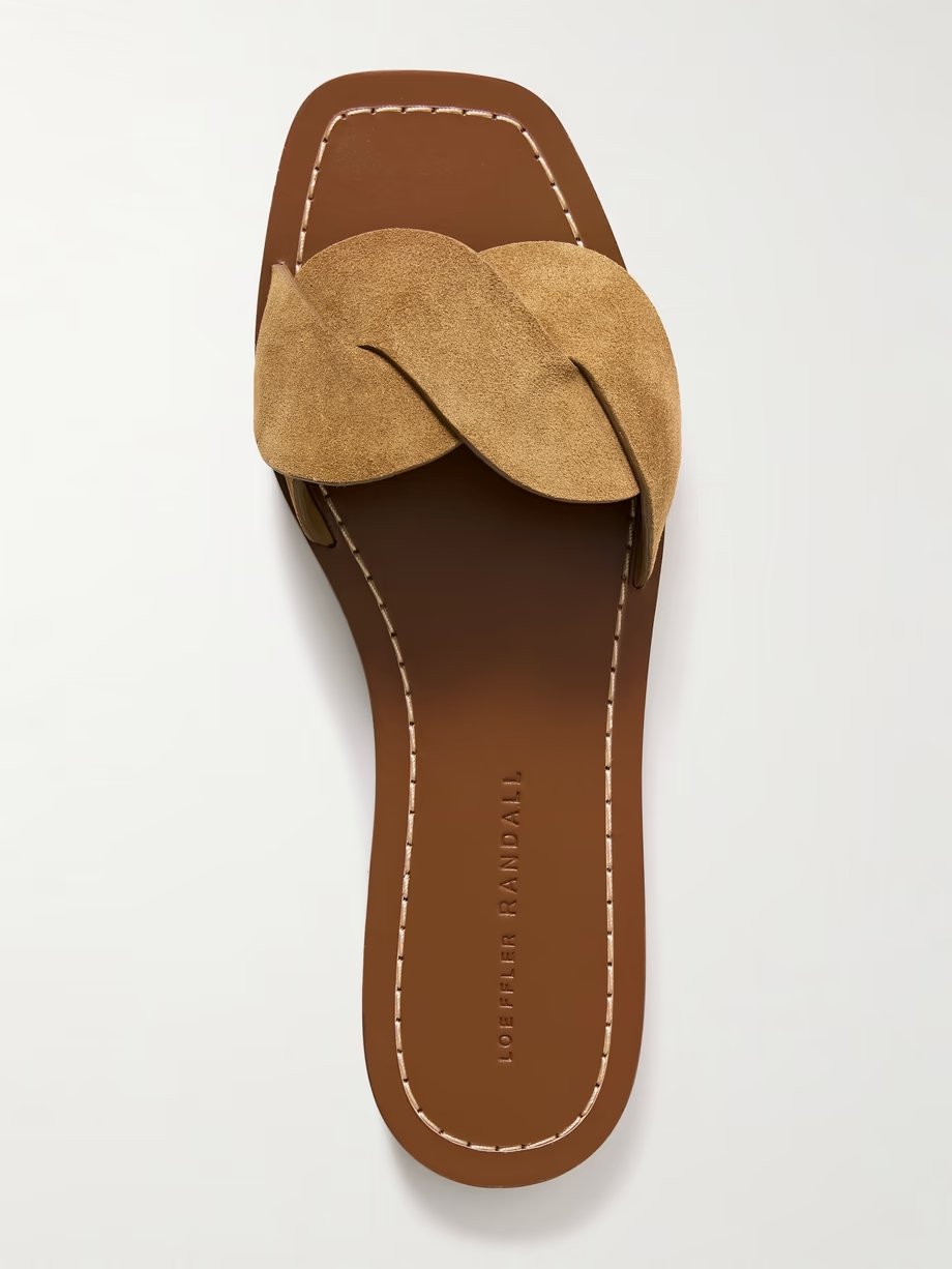 Willajo woven suede sandals