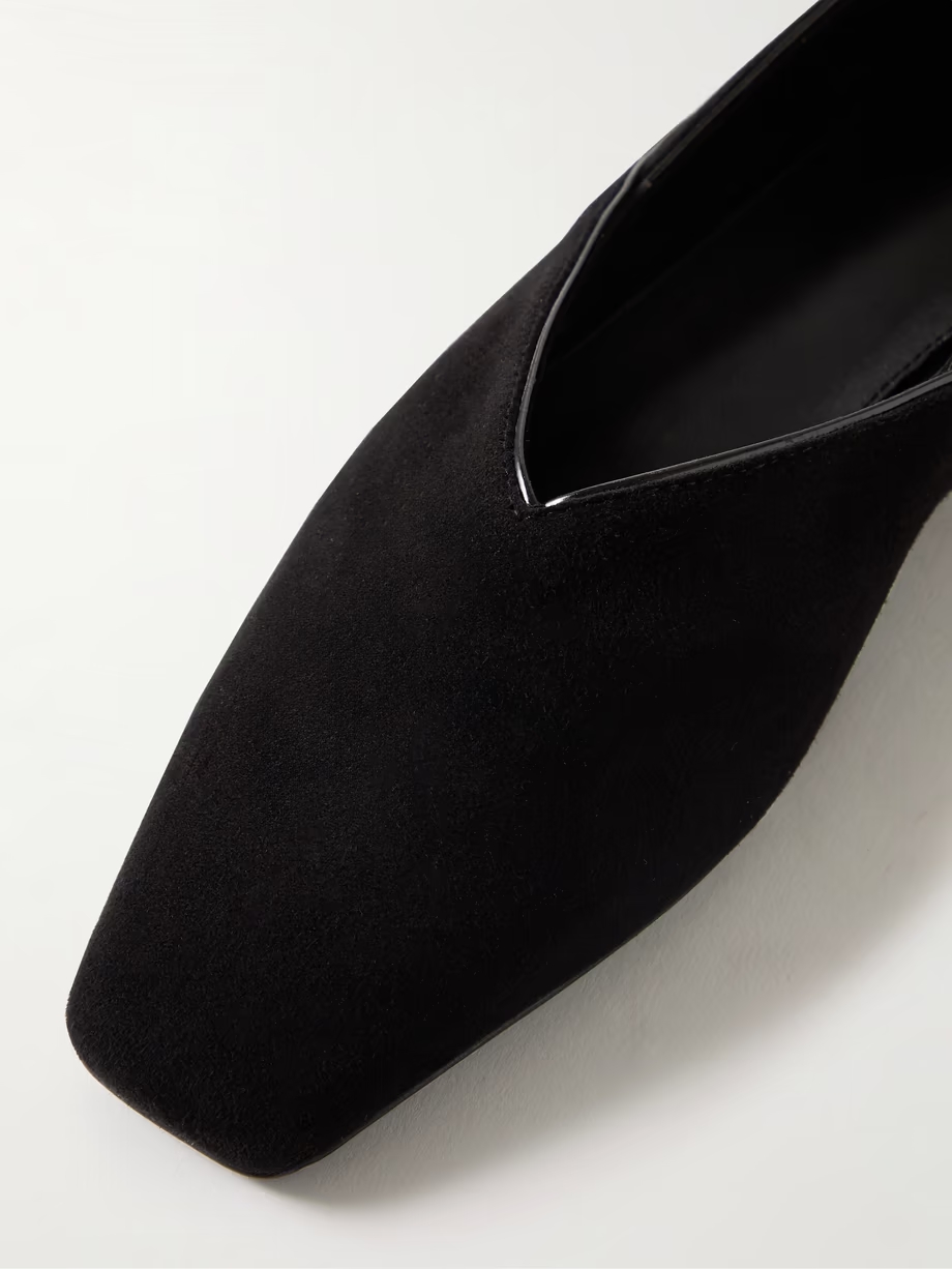 The Everyday suede ballet flats