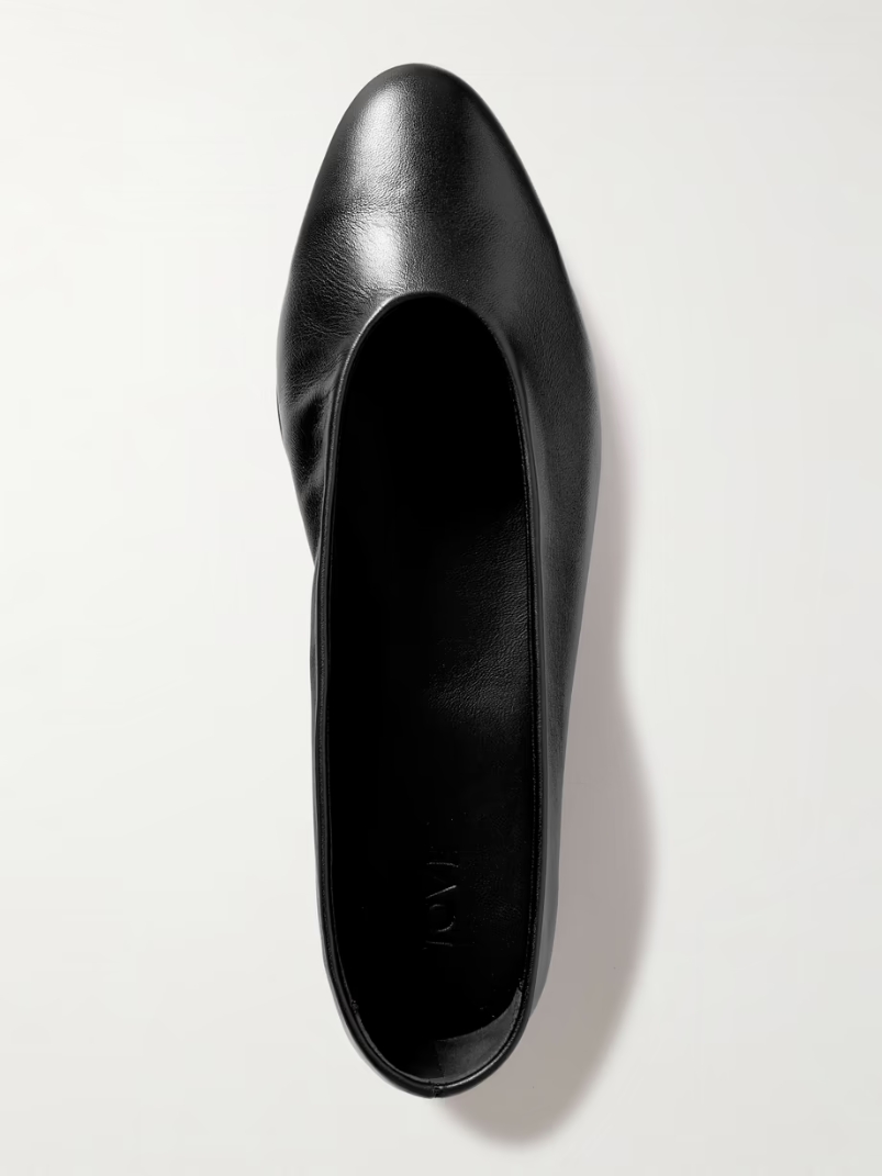 Darcy leather ballet flats