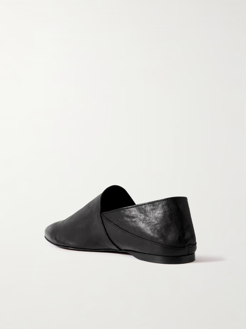 Pascale leather slippers