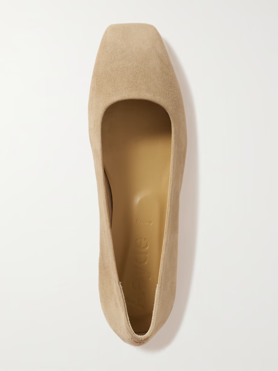 Ida suede ballet flats