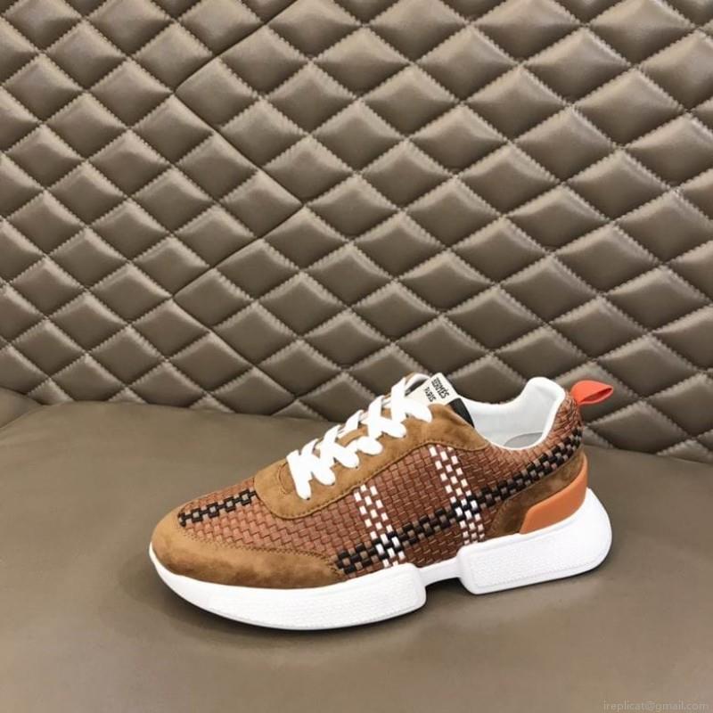 Hermes Low Cut Man 1217 Hermes sz38-44 4C n1209