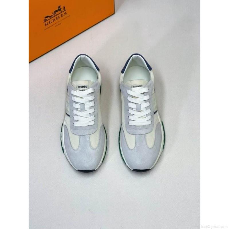 Hermes Low Cut Man 1217 Hermes sz38-46 4C n0909