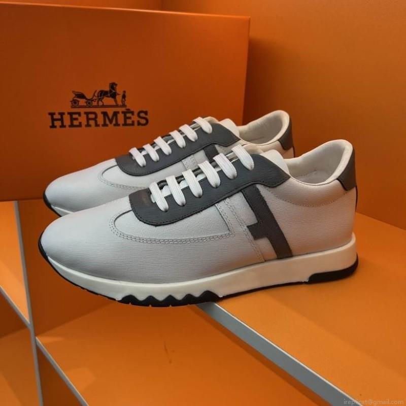 Hermes Low Cut Man 1217 Hermes sz38-44 4C n0905