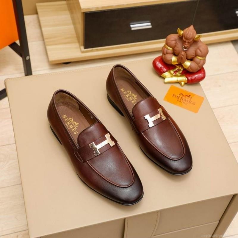 Hermes Men Leather 1219 Hermes sz38-45 1C n1016