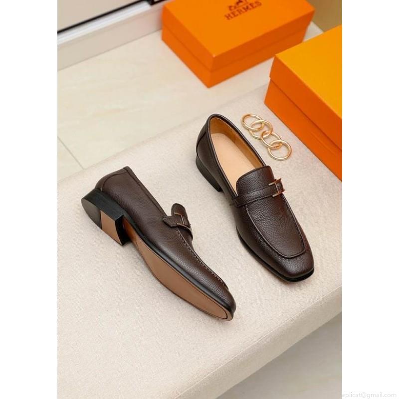 Hermes Men Leather 1219 Hermes sz38-44 1C n0912