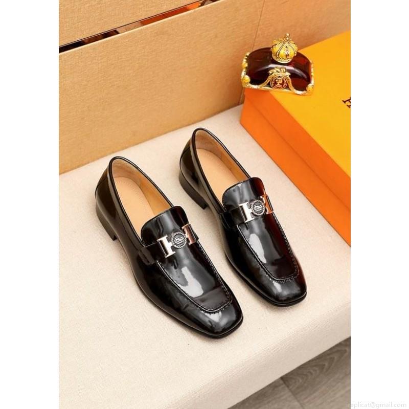 Hermes Men Leather 1219 Hermes sz38-44 2C n0911