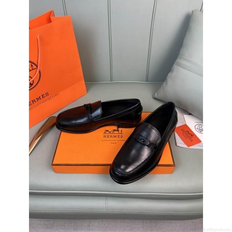 Hermes Men Leather 1219 Hermes sz38-45 2C n0907