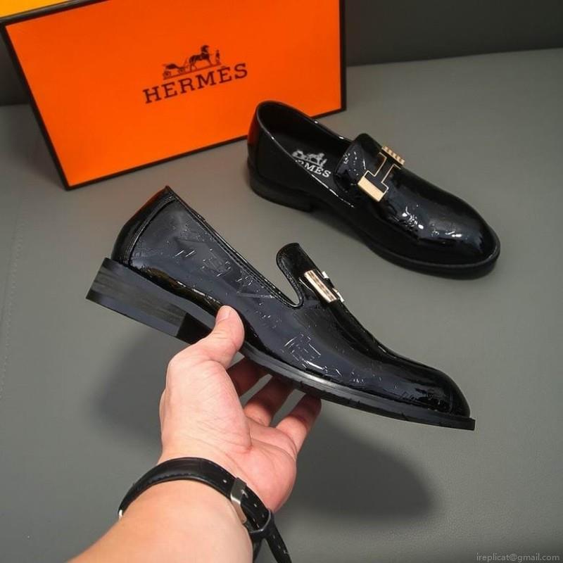 Hermes Men Leather 1219 Hermes sz37-45 1C n0905