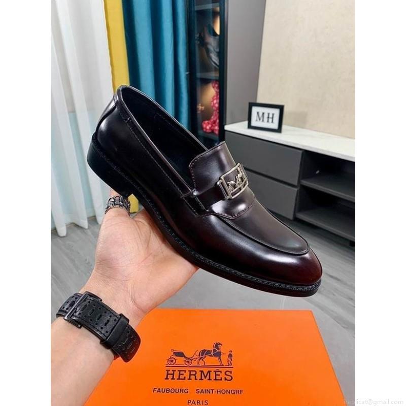 Hermes Men Leather 1219 Hermes sz38-44 2C n0903