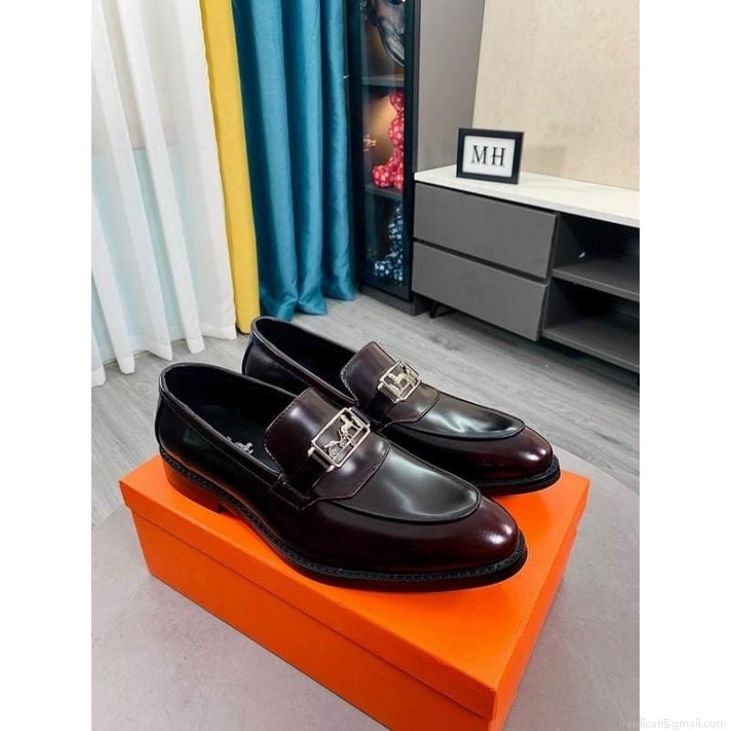 Hermes Men Leather 1219 Hermes sz38-44 2C n0903