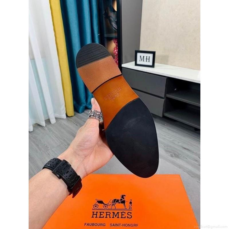 Hermes Men Leather 1219 Hermes sz38-44 2C n0903