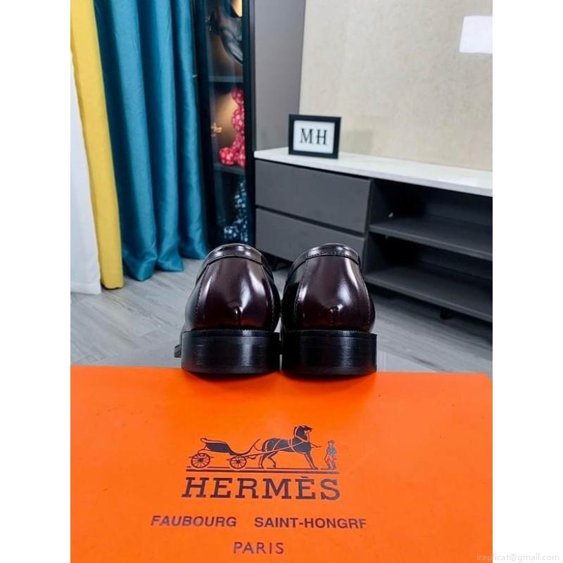 Hermes Men Leather 1219 Hermes sz38-44 2C n0903