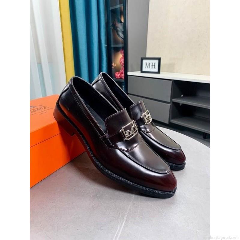 Hermes Men Leather 1219 Hermes sz38-44 2C n0903