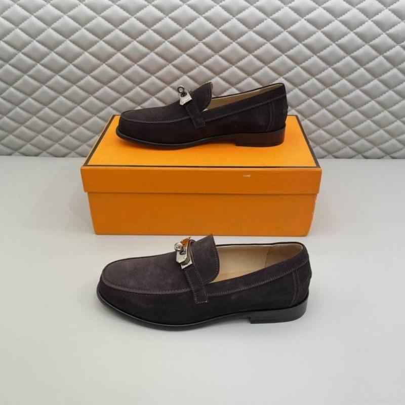 Hermes Men Leather 1219 Hermes sz38-44 4C n0901