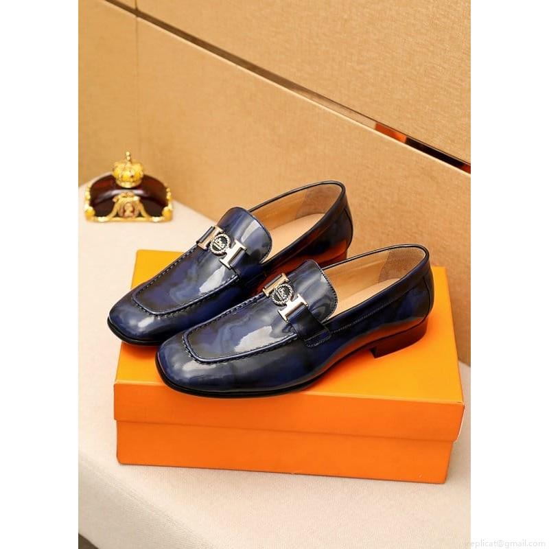 Hermes Men Leather 1219 22914221 SZ 38-44