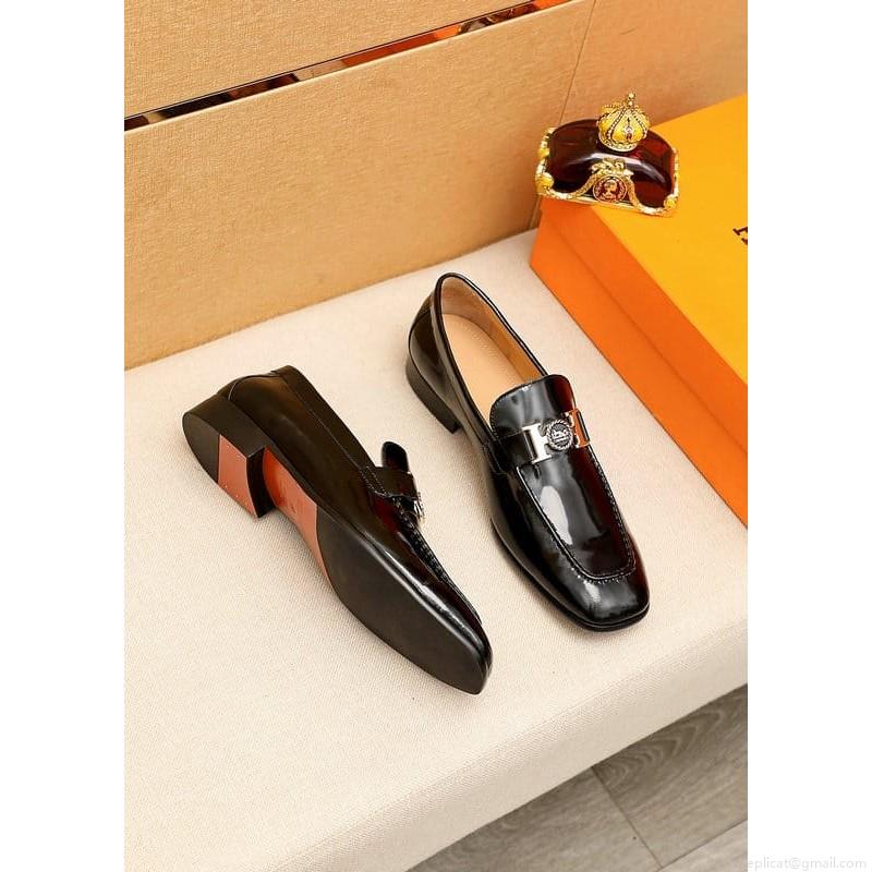 Hermes Men Leather 1219 22914221 SZ 38-44