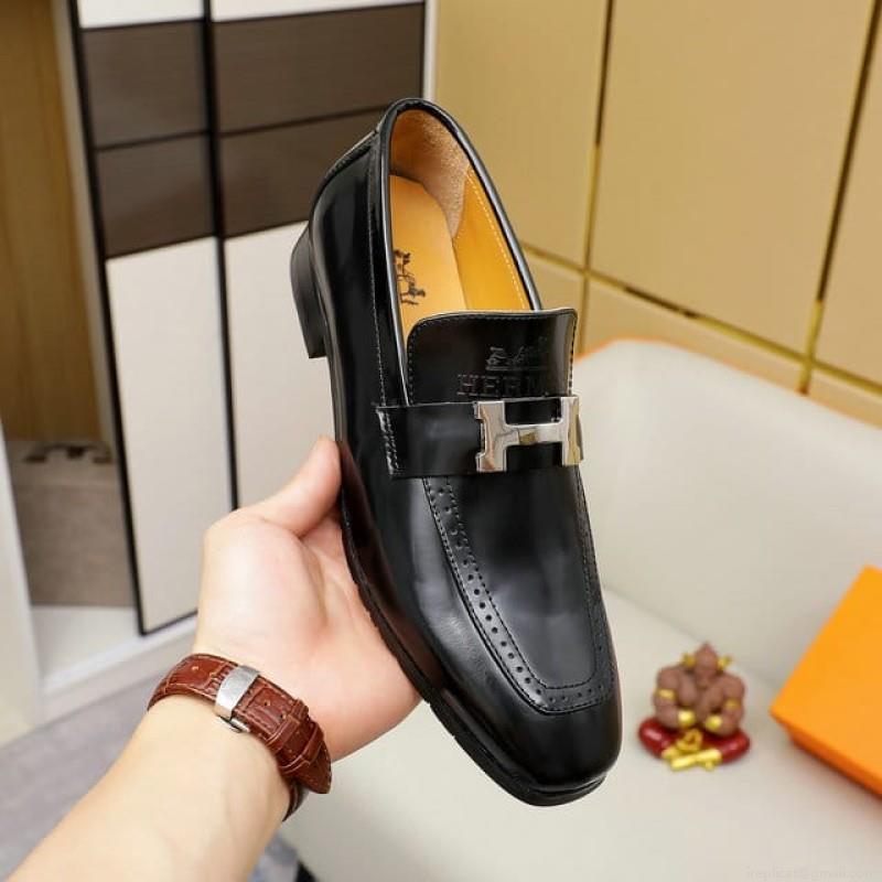 Hermes Men Leather 1219 22428220 SZ 38-44