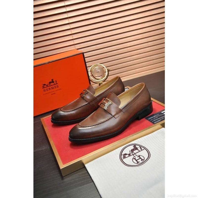 Hermes Men Leather 1219 22516163 SZ 38-44