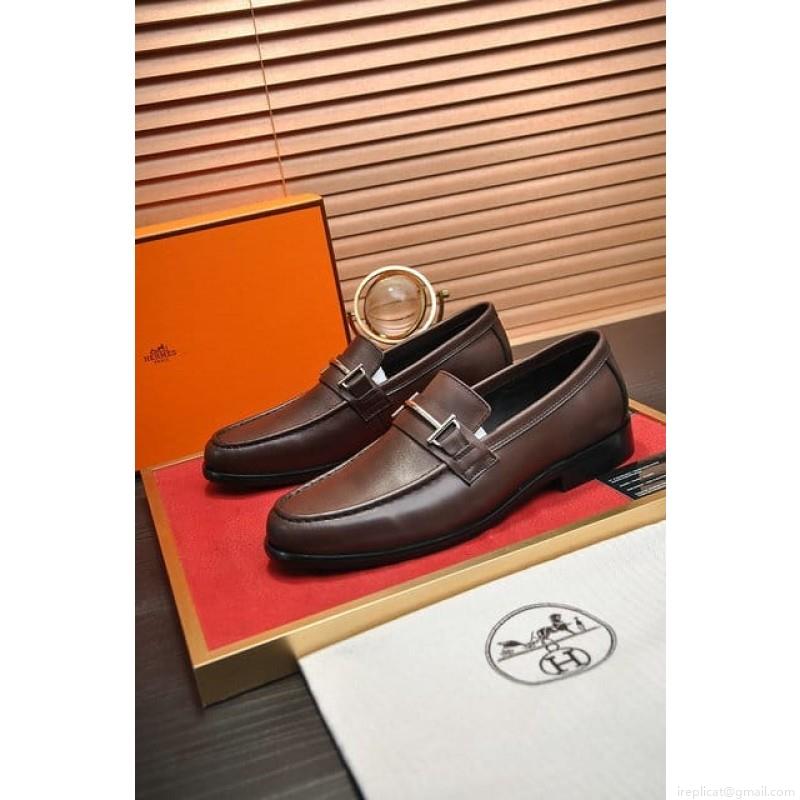 Hermes Men Leather 1219 22516012 SZ 38-44