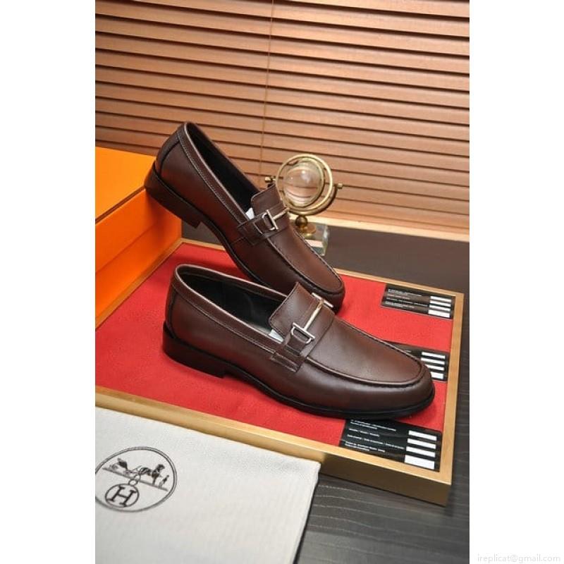 Hermes Men Leather 1219 22516012 SZ 38-44