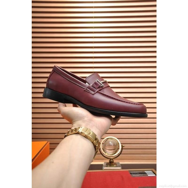 Hermes Men Leather 1219 22516010 SZ 38-44