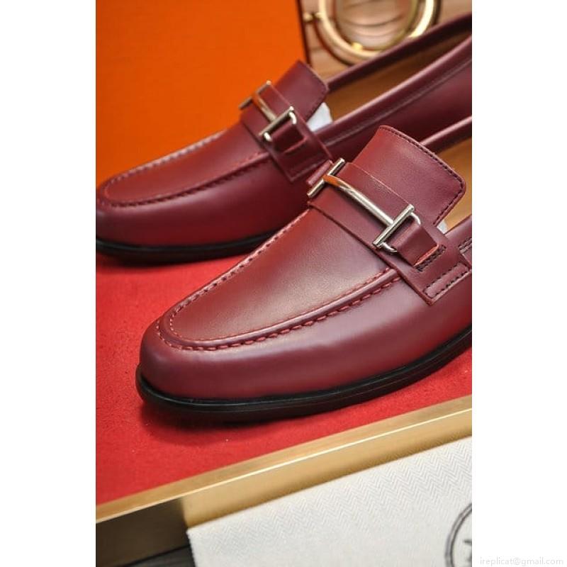 Hermes Men Leather 1219 22516010 SZ 38-44