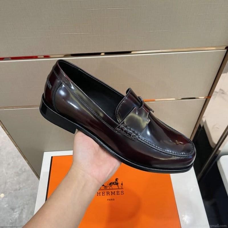 Hermes Men Leather 1219 22530129 SZ 38-44