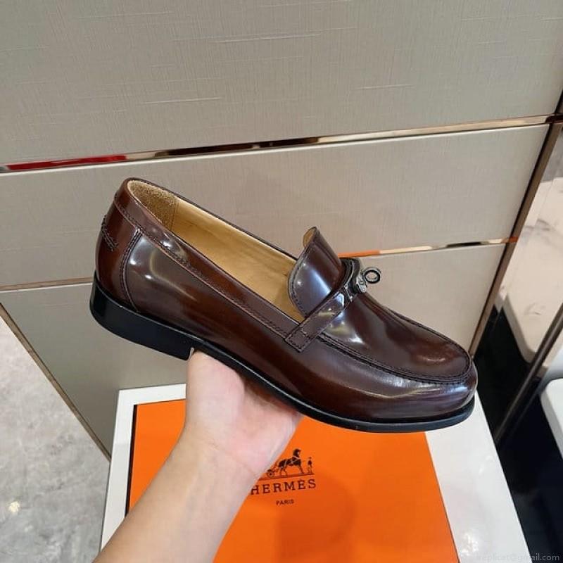 Hermes Men Leather 1219 22530001 SZ 38-44