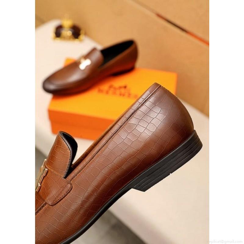 Hermes Men Leather 1219 22521174 SZ 38-44