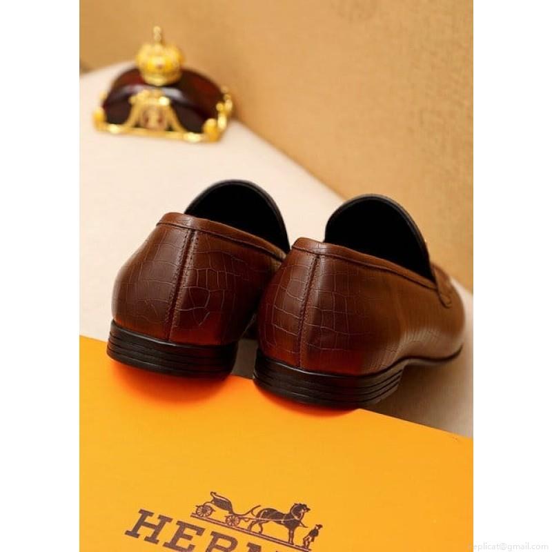 Hermes Men Leather 1219 22521174 SZ 38-44