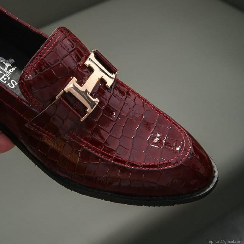 Hermes Men Leather 1219 22521125 SZ 38-44