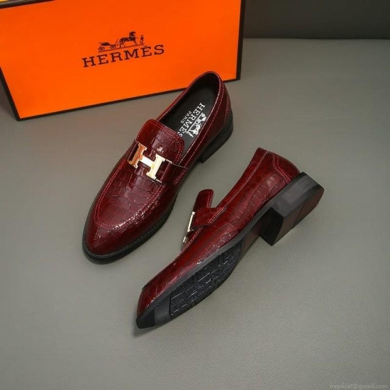 Hermes Men Leather 1219 22521125 SZ 38-44