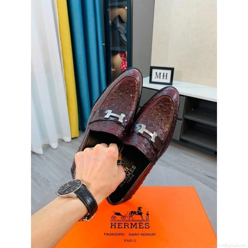 Hermes Men Leather 1219 Hermes SZ 38-44 21217133-4 2colors