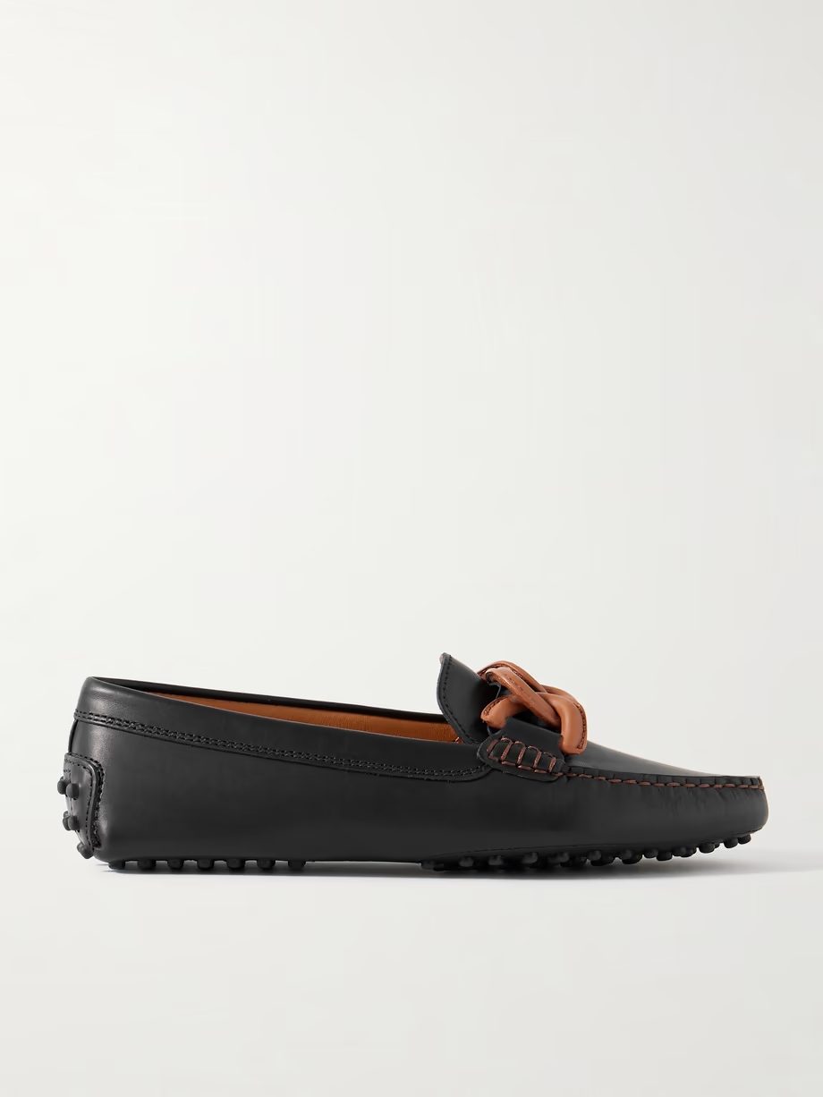 Gommini Catena leather loafers