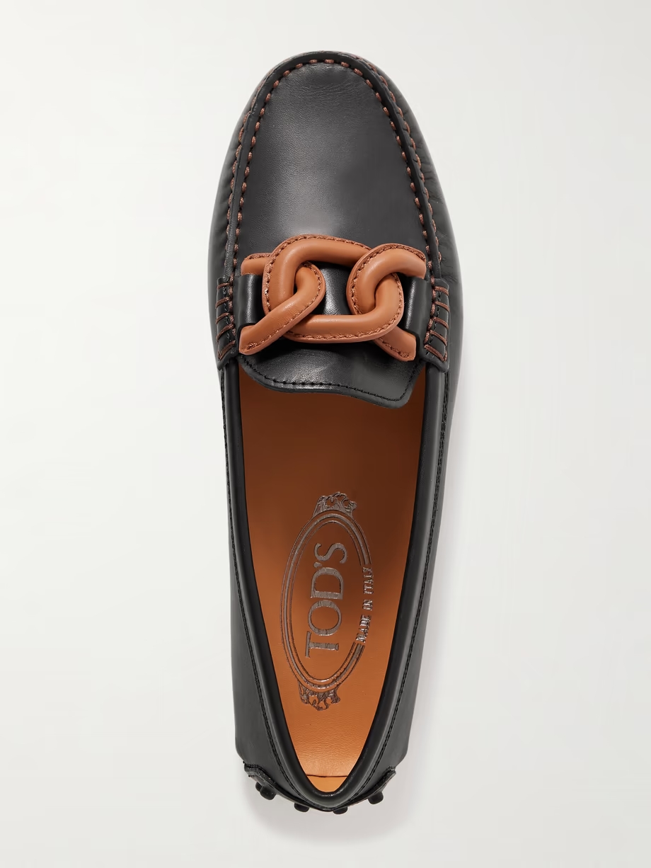 Gommini Catena leather loafers