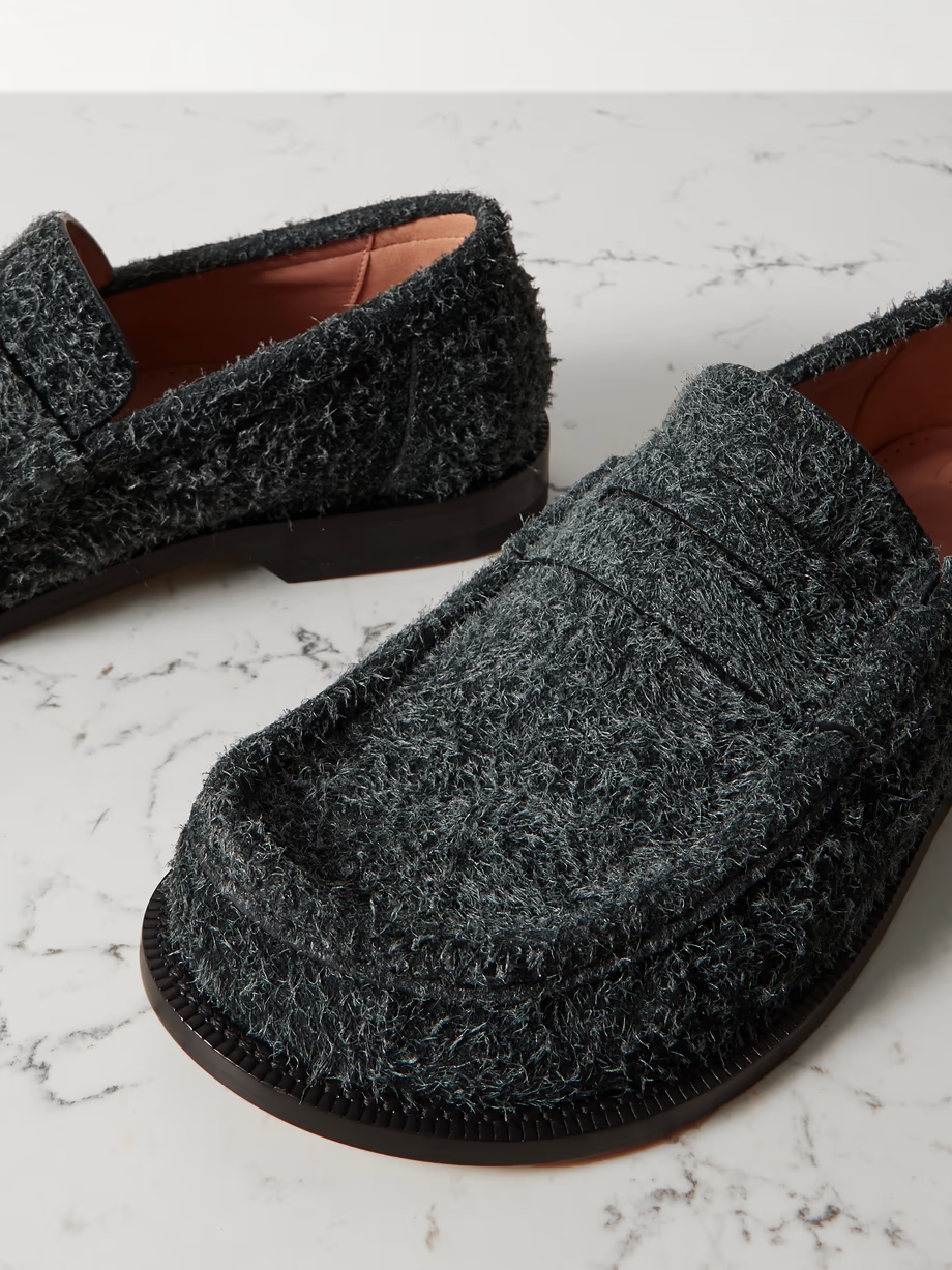 Campo brushed suede loafers