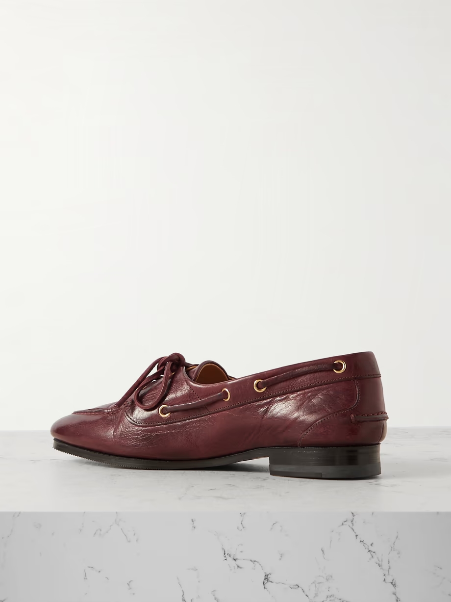 Pathy leather loafers