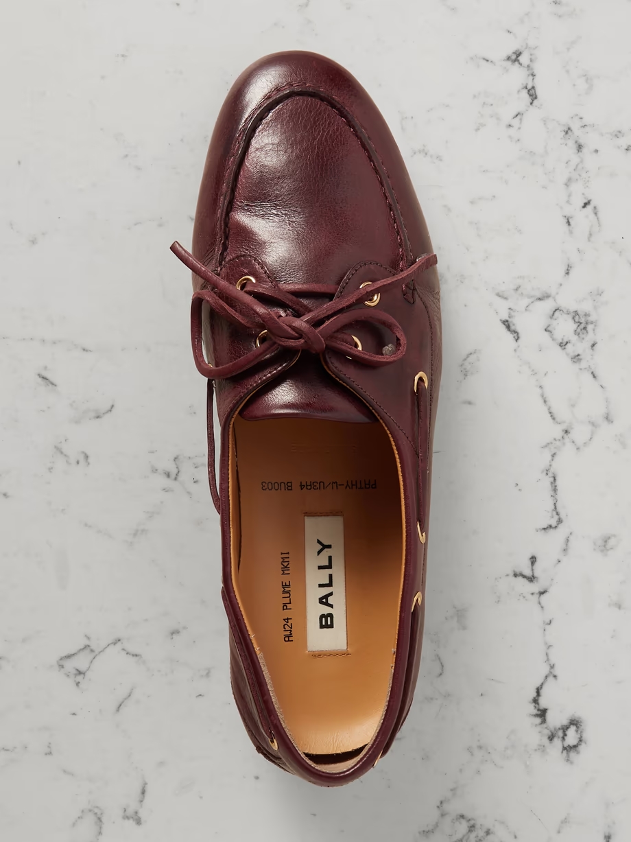 Pathy leather loafers