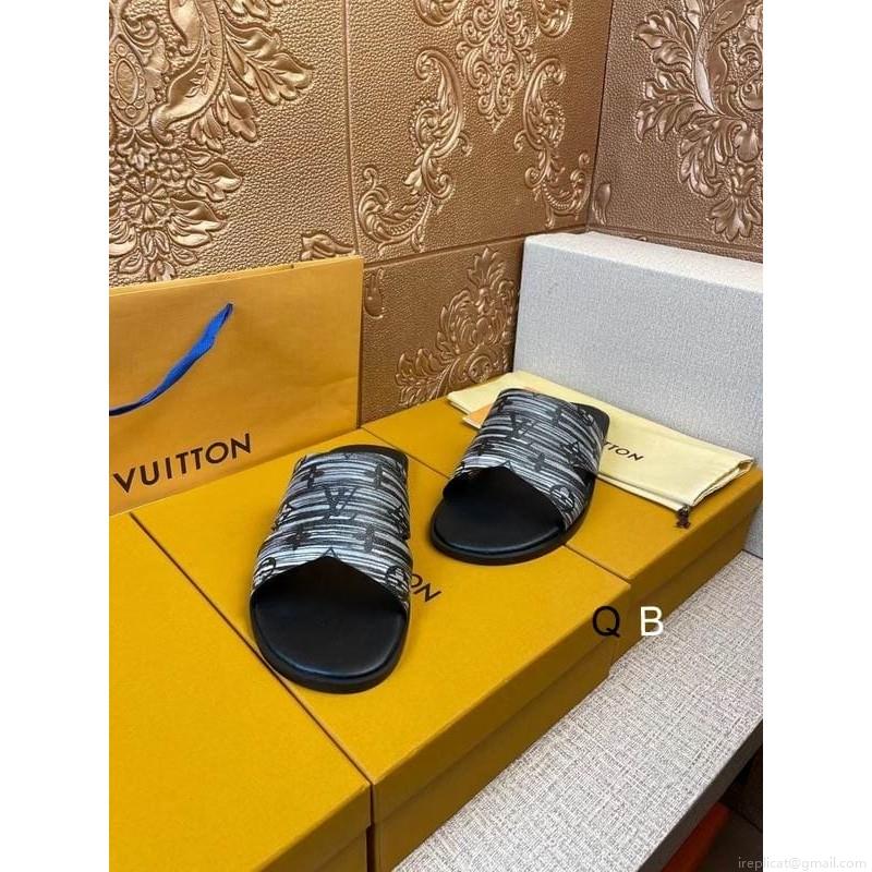 Louis Vuittion LV slippers man Ts LV040405 sz38-44BS