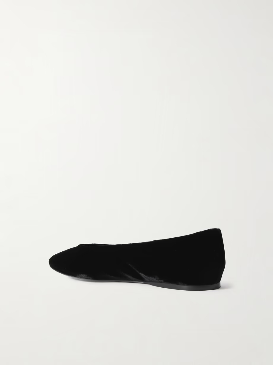 Gio velvet ballet flats