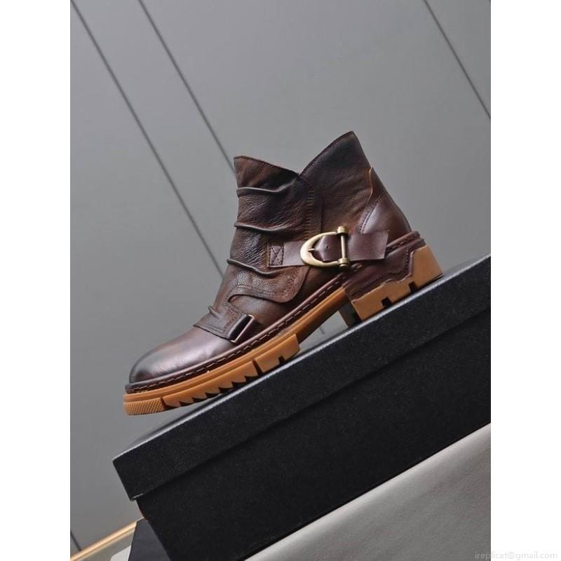 Pradar Boots Man 1219 Prada sz38-44 2C n0901