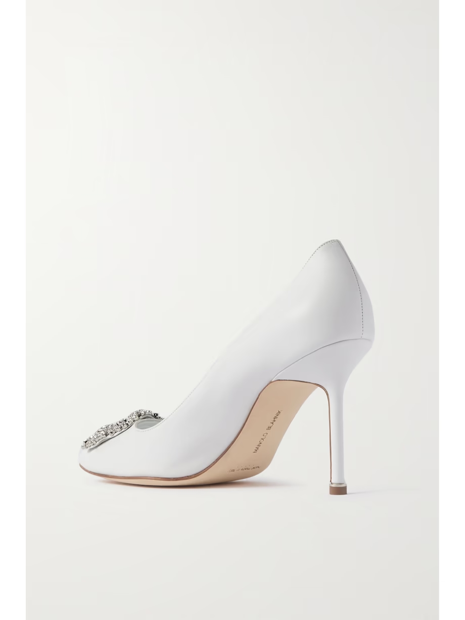 Hangisi 90 embellished leather pumps