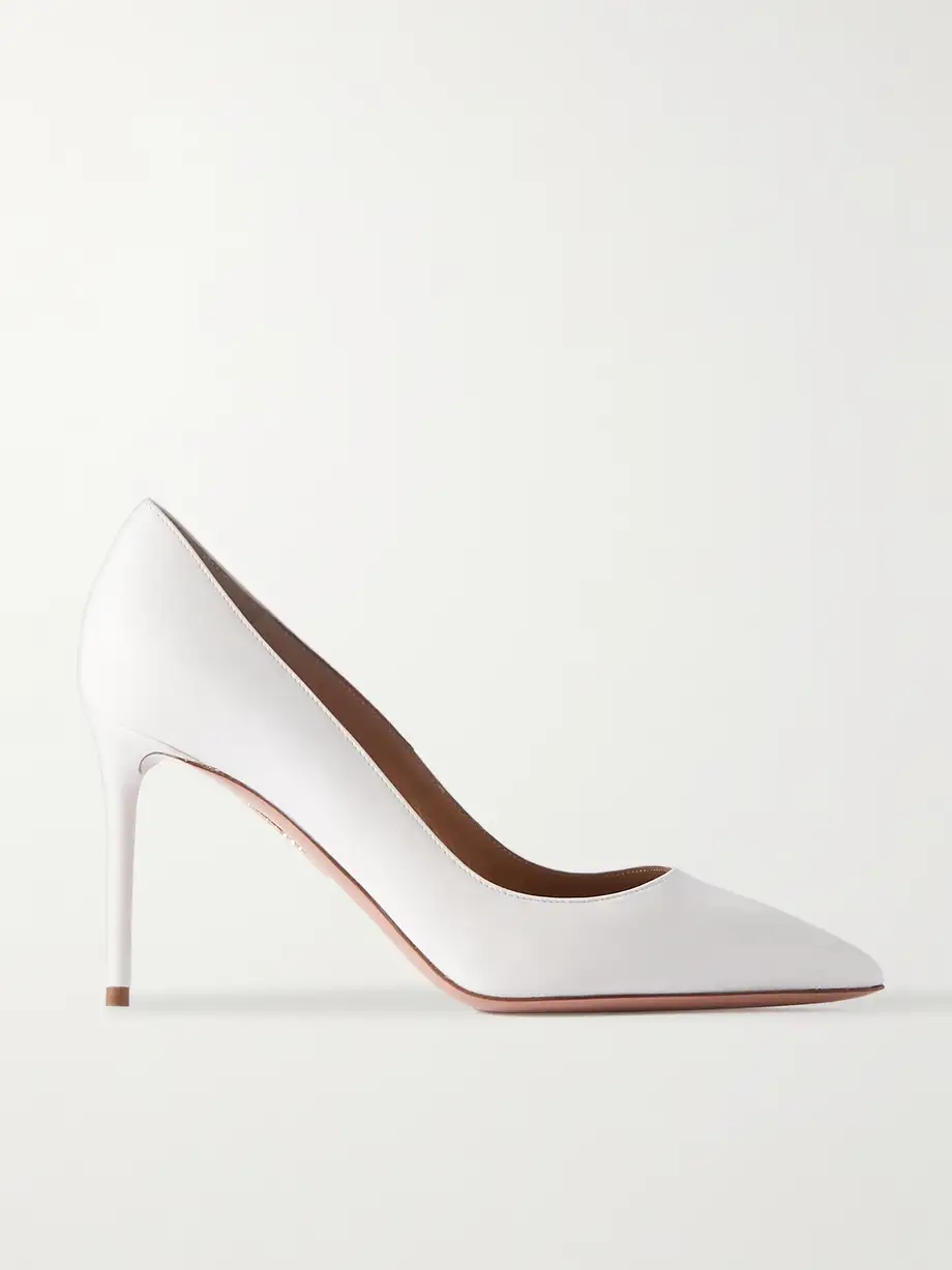 Purist 85 leather pumps