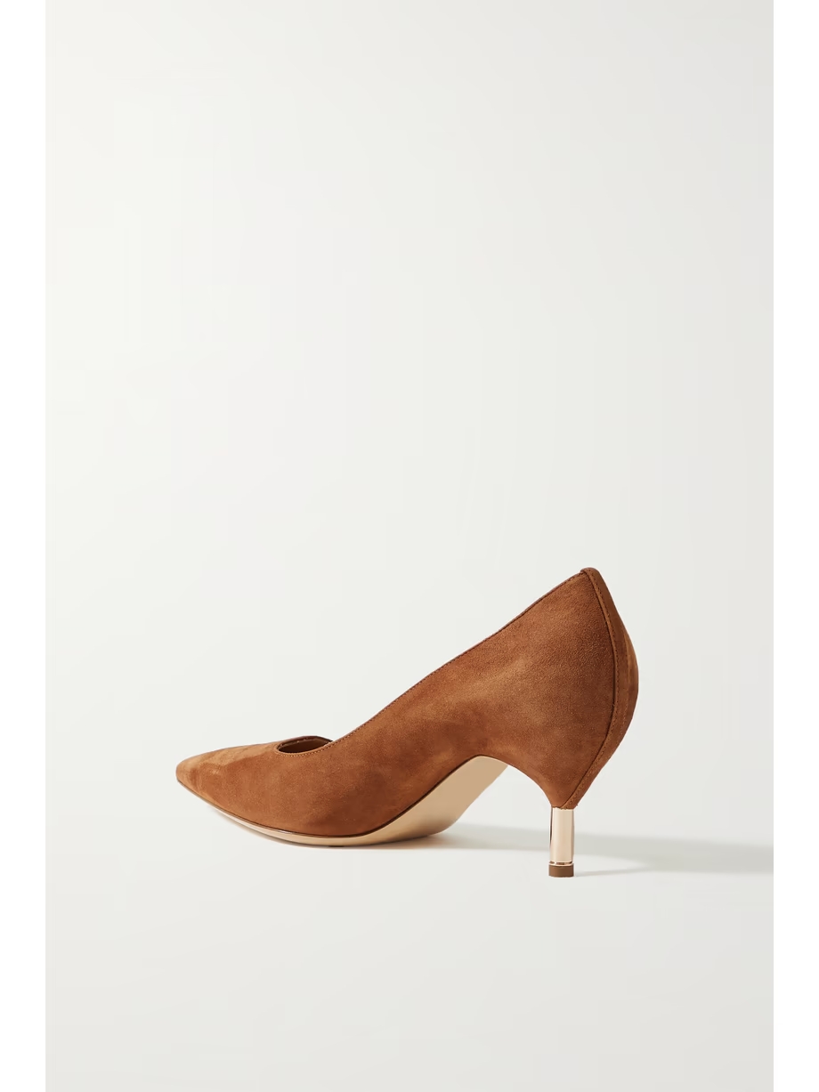 Sofia suede pumps