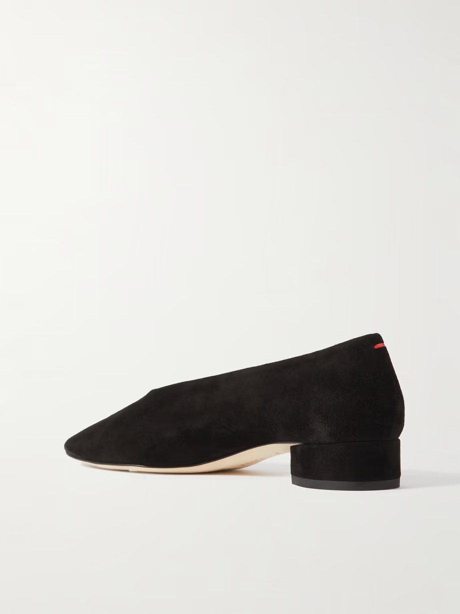 Delia suede ballet flats