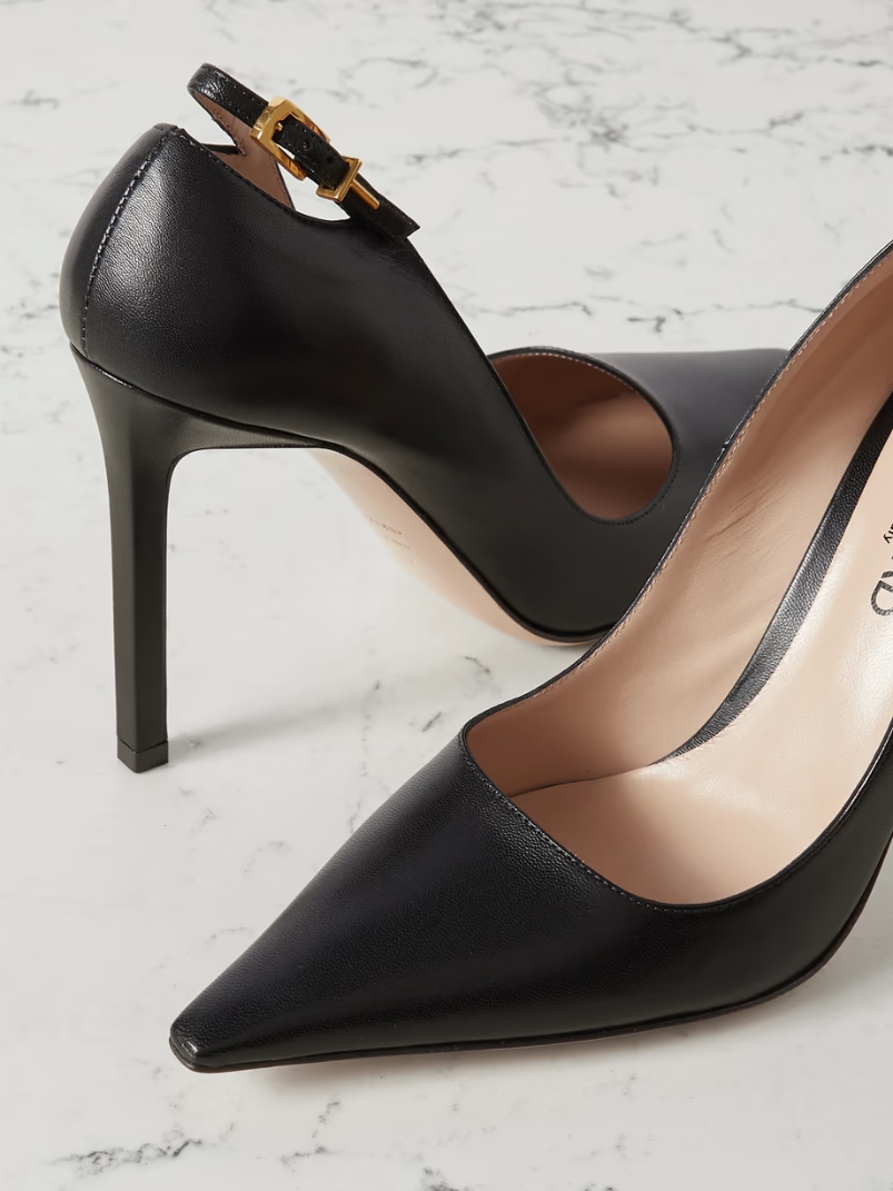 Angelina leather slingbacks pumps