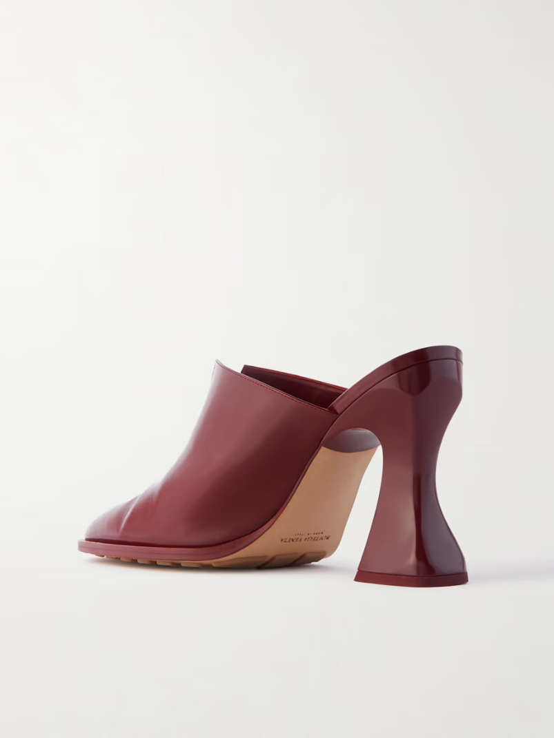 Cha-Cha vinyl mules